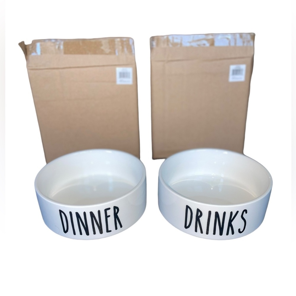 ✨ NEW ✨- Dinner & Drinks Pet Bowls